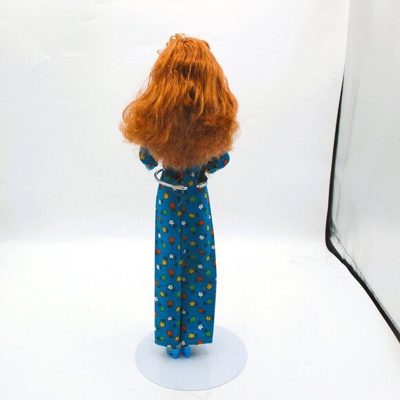 Vtg Barbie Doll 1985 Neck 1966 Back Twist & Turn Red Hair Green Eyes Dress Shoes - Picture 3 of 4
